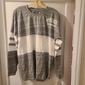 NWT Exist Myrtle Beach Shirt Size XL Grey & White